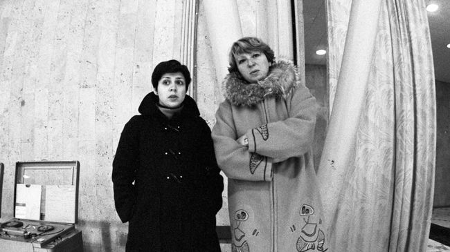 Ирина Роднина и ее тренер Татьяна Тарасова