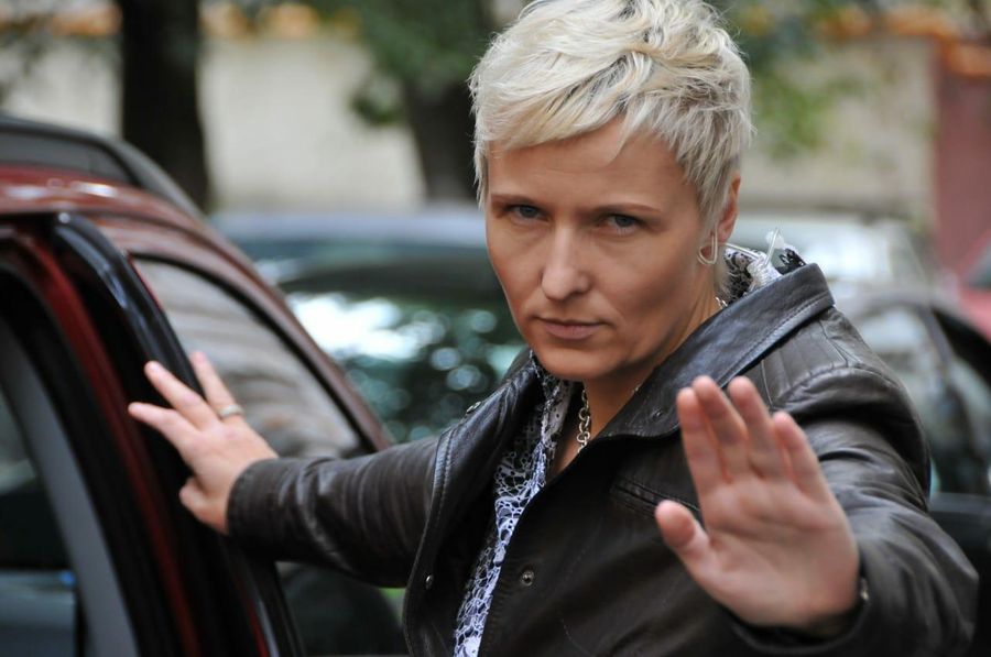 Надежда Михайлова на съемках Надежда Михайлова на съемках