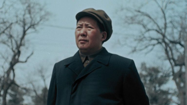 Мао Цзэдун. Кадр из фильма Второе рождение Поднебесной Мао Цзэдун. Кадр из фильма Второе рождение Поднебесной