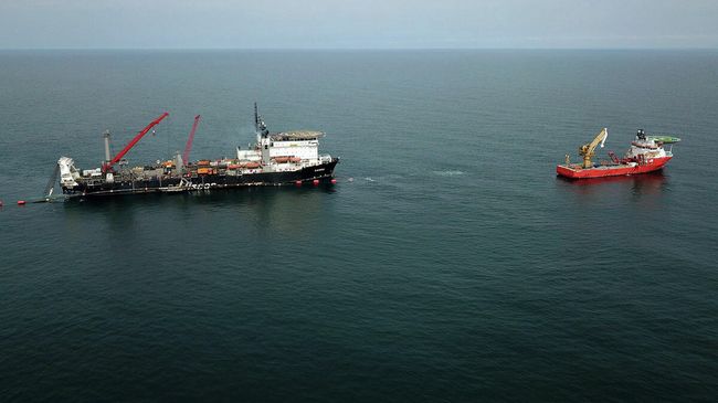 Завершение соединения морской и наземных частей Турецкого потока Завершение соединения морской и наземных частей Турецкого потока