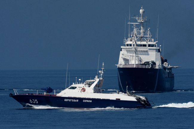 Пограничные сторожевые корабли береговой охраны России в Приморье Пограничные сторожевые корабли береговой охраны России в Приморье