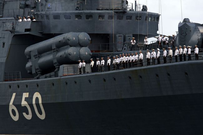 Российские боевые корабли прибыли с визитом в Венесуэлу