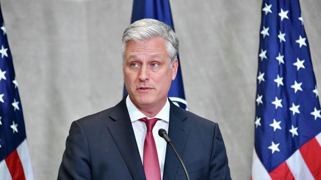 Советник президента США по нацбезопасности Роберт О’Брайен