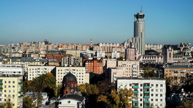 Вид на Москву