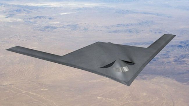 Эскиз бомбардировщика B-21 Raider Эскиз бомбардировщика B-21 Raider