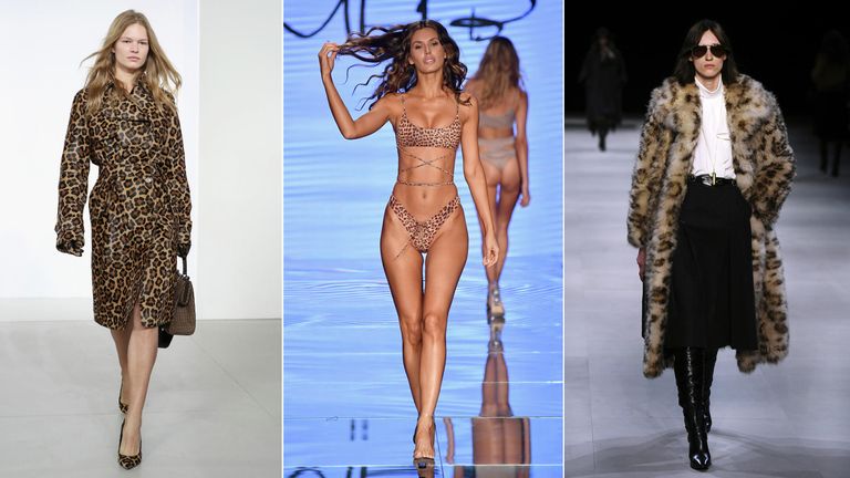 Показ коллекции Michael Kors в Нью-Йорке, 2018 год. Показ коллекции Monica Hansen в Майами-Бич. 2018 год. Показ коллекции Celine осень-зима в Париже. 2019 год