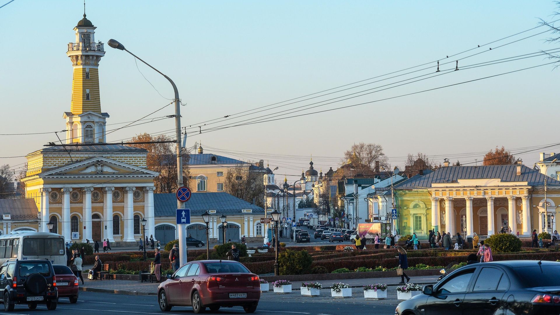 Сусанинская площадь в Костроме - РИА Новости, 1920, 08.11.2023