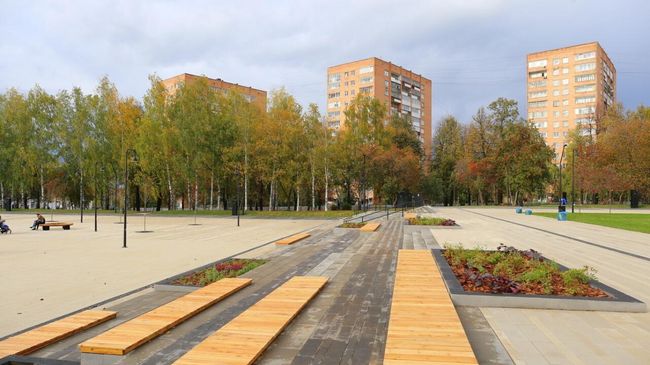 Благоустройство Центральной площади Ижевска