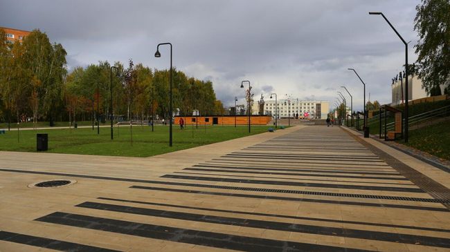 Благоустройство Центральной площади Ижевска