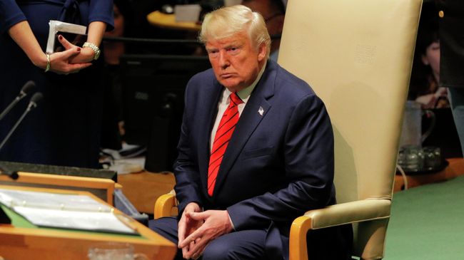 Президент США Дональд Трамп на 74-й сессии Генеральной Ассамблеи ООН Президент США Дональд Трамп на 74-й сессии Генеральной Ассамблеи ООН