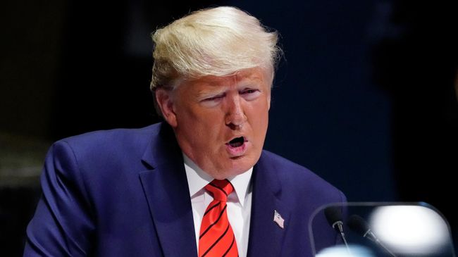 Президент США Дональд Трамп на 74-й сессии Генеральной Ассамблеи ООН Президент США Дональд Трамп на 74-й сессии Генеральной Ассамблеи ООН