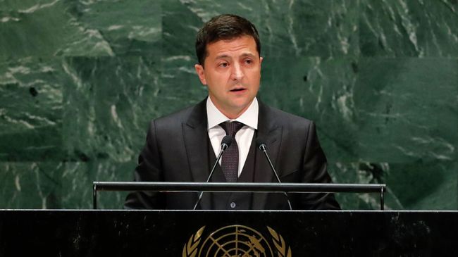 Президент Украины Владимир Зеленский на 74-й сессии Генеральной Ассамблеи ООН Президент Украины Владимир Зеленский на 74-й сессии Генеральной Ассамблеи ООН