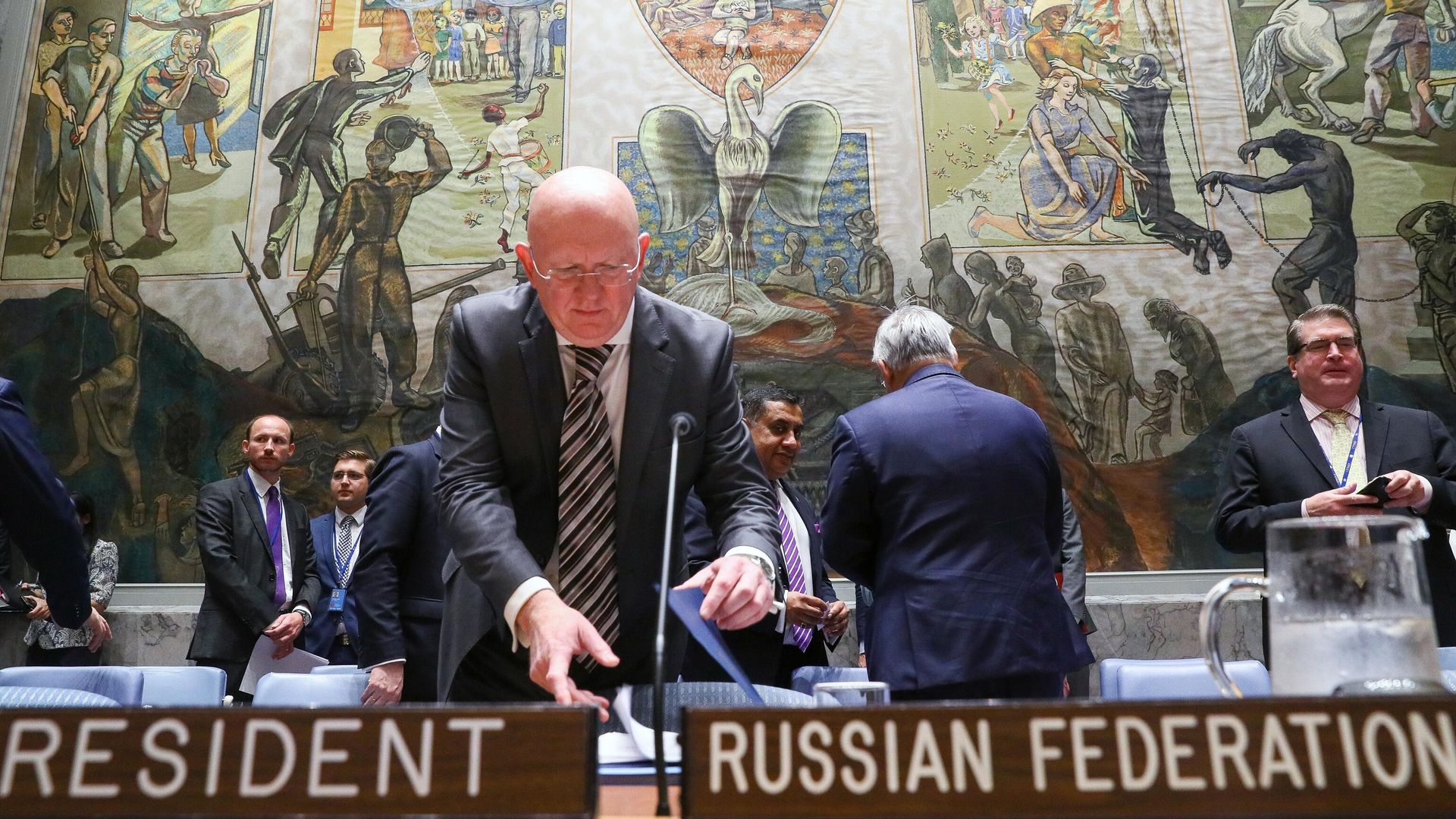 Постоянный представитель России при ООН Василий Небензя Постоянный представитель России при ООН Василий Небензя - РИА Новости, 1920, 24.11.2022
