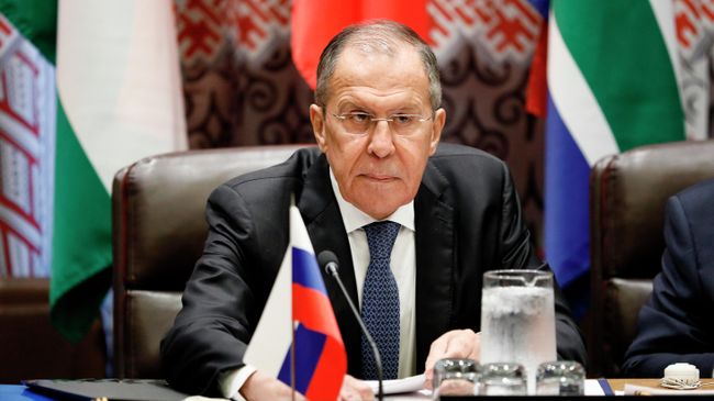 Министр иностранных дел РФ Сергей Лавров в штаб-квартире ООН в Нью-Йорке