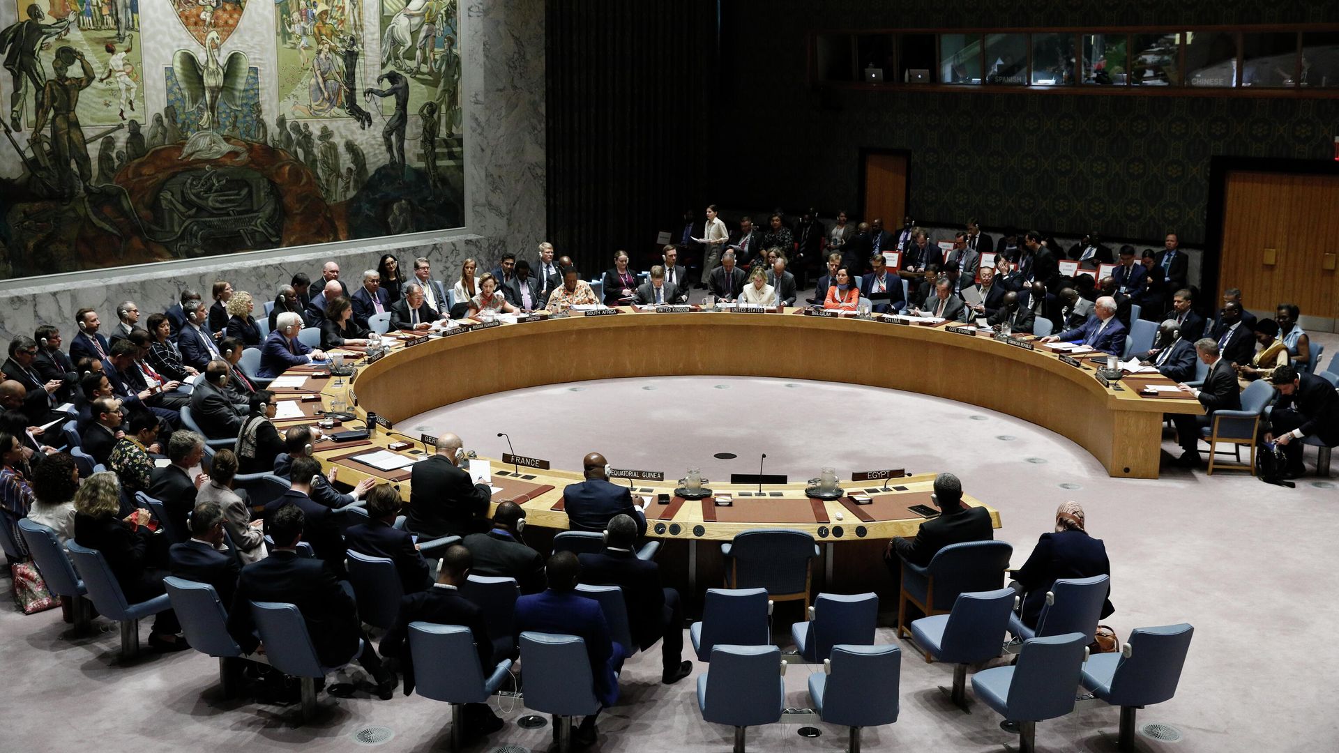 Заседание Совета Безопасности в рамках 74-й сессии Генеральной Ассамблеи ООН Заседание Совета Безопасности в рамках 74-й сессии Генеральной Ассамблеи ООН - РИА Новости, 1920, 02.12.2020