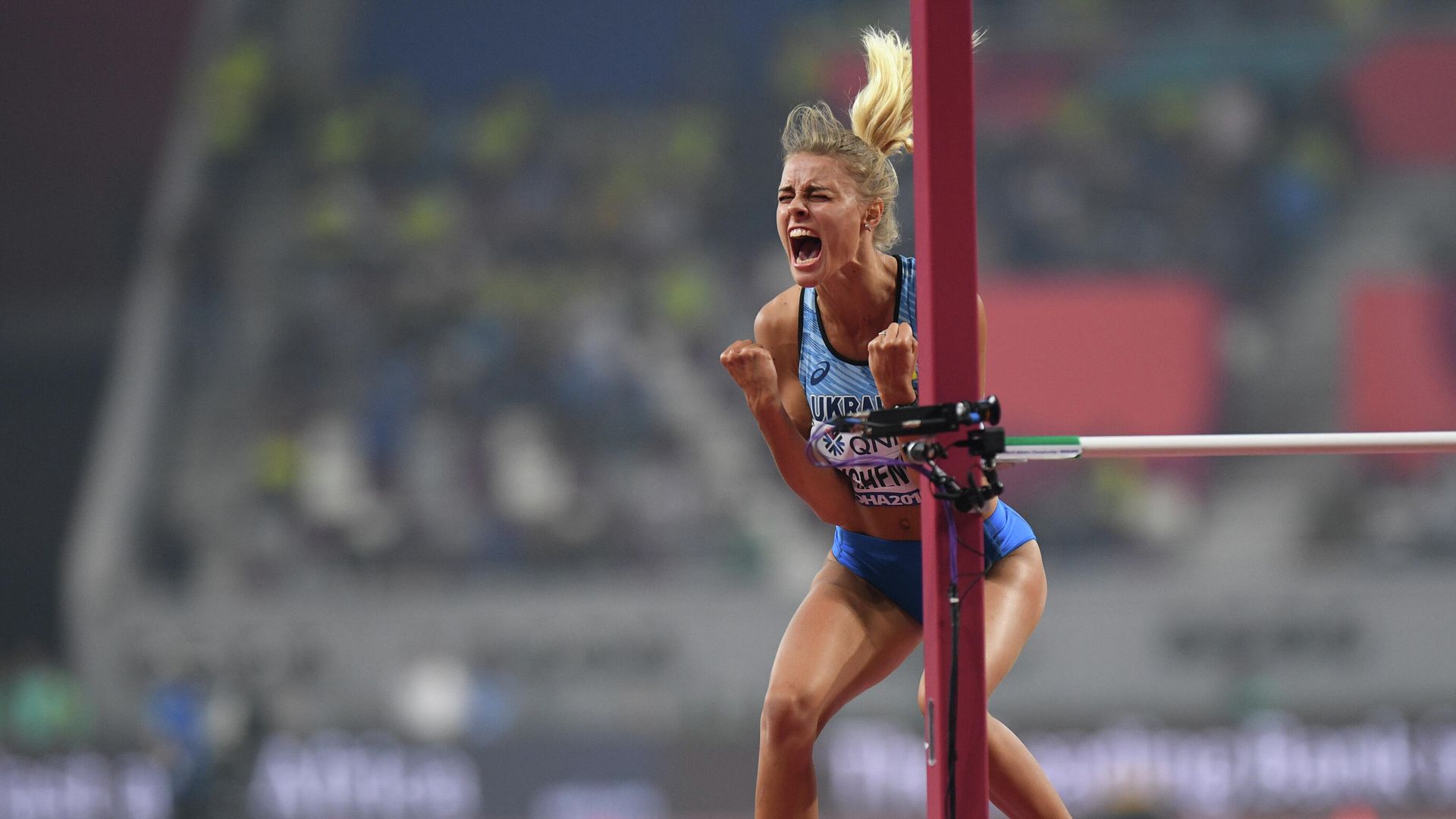 Юлия Левченко на чемпионате мира по легкой атлетике 2019 в Дохе Юлия Левченко на чемпионате мира по легкой атлетике 2019 в Дохе - РИА Новости, 1920, 17.09.2020