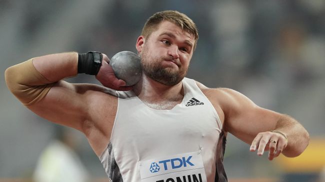 Российский спортсмен Максим Афонин