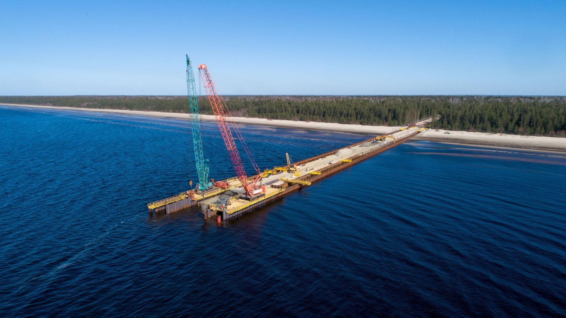 Строительство газопровода Северный поток-2 Строительство газопровода Северный поток-2 - РИА Новости, 1920, 07.09.2020
