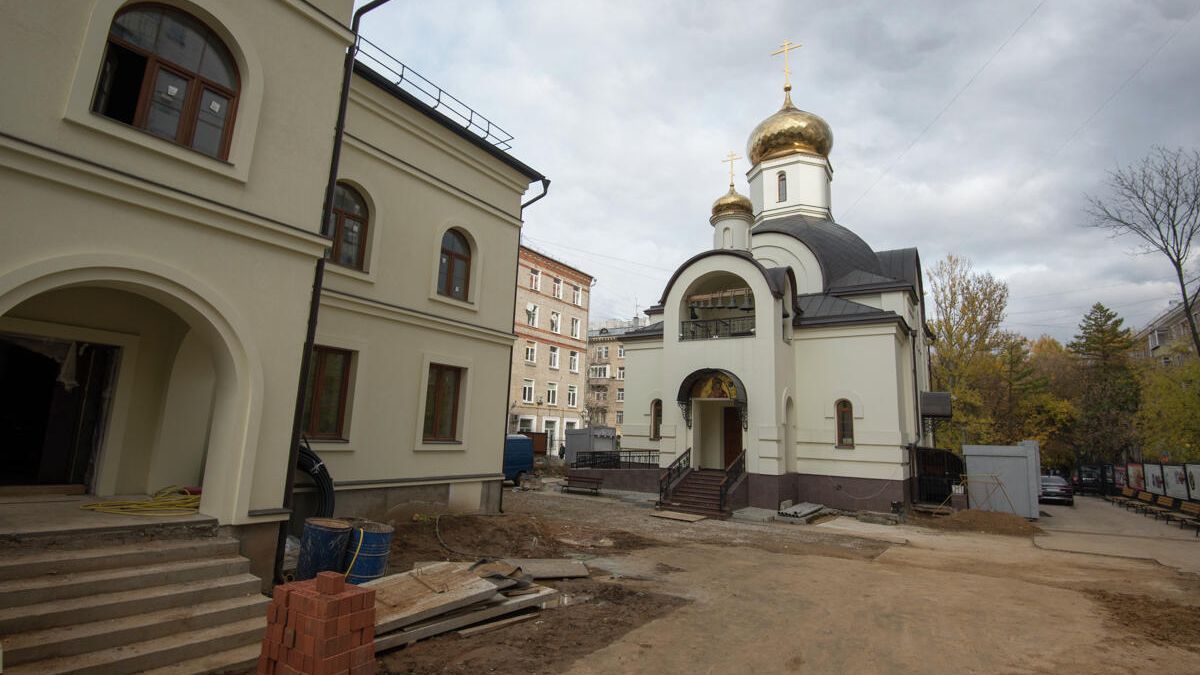Храмовый комплекс в честь Святых Царственных мучеников страстотерпцев. Москва Храмовый комплекс в честь Святых Царственных мучеников страстотерпцев. Москва - РИА Новости, 1920, 26.06.2023