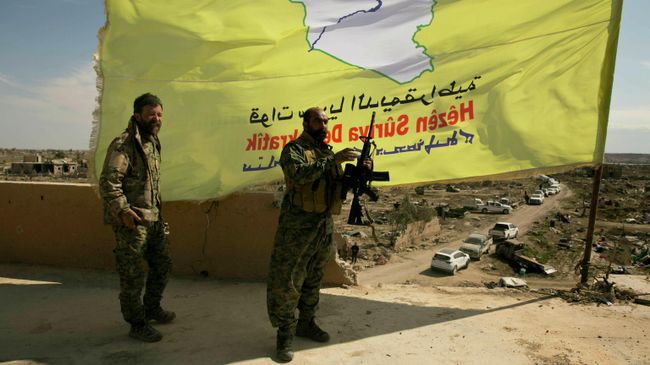 Бойцы Сирийских демократических сил (SDF) Бойцы Сирийских демократических сил (SDF)
