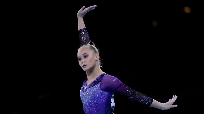 Спортивная гимнастика. Чемпионат мира. Женщины. Командное многоборье Спортивная гимнастика. Чемпионат мира. Женщины. Командное многоборье