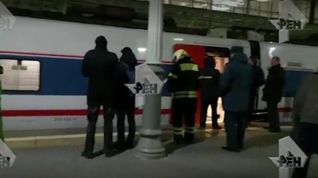 Появилось видео с прибывшим в Москву радиоактивным поездом Появилось видео с прибывшим в Москву радиоактивным поездом