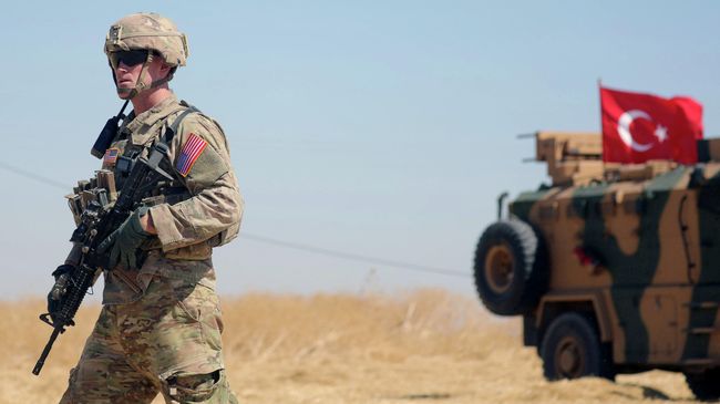Военные США и Турции в Сирии Военные США и Турции в Сирии