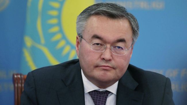 Министр иностранных дел Казахстана Мухтар Тлеуберди Министр иностранных дел Казахстана Мухтар Тлеуберди