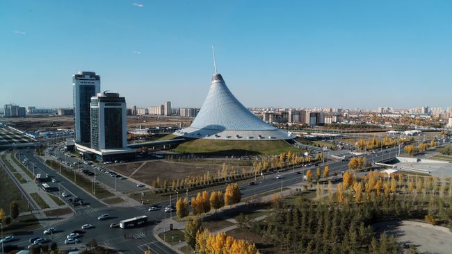 Торговый центр Хан Шатыр в Нур-Султане Торговый центр Хан Шатыр в Нур-Султане