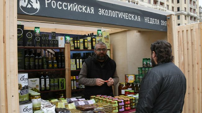 Продажа экологически чистых продуктов