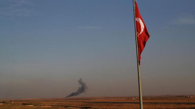 Обстрел сирийской территории турецкими силами