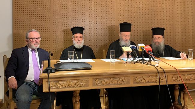 Официальное оглашение итогов Архиерейского собора Элладской церкви в Греции Официальное оглашение итогов Архиерейского собора Элладской церкви в Греции