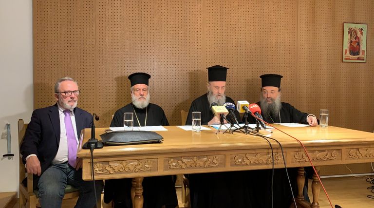 Официальное оглашения итогов Архиерейского Собора Элладской Церкви в Греции
