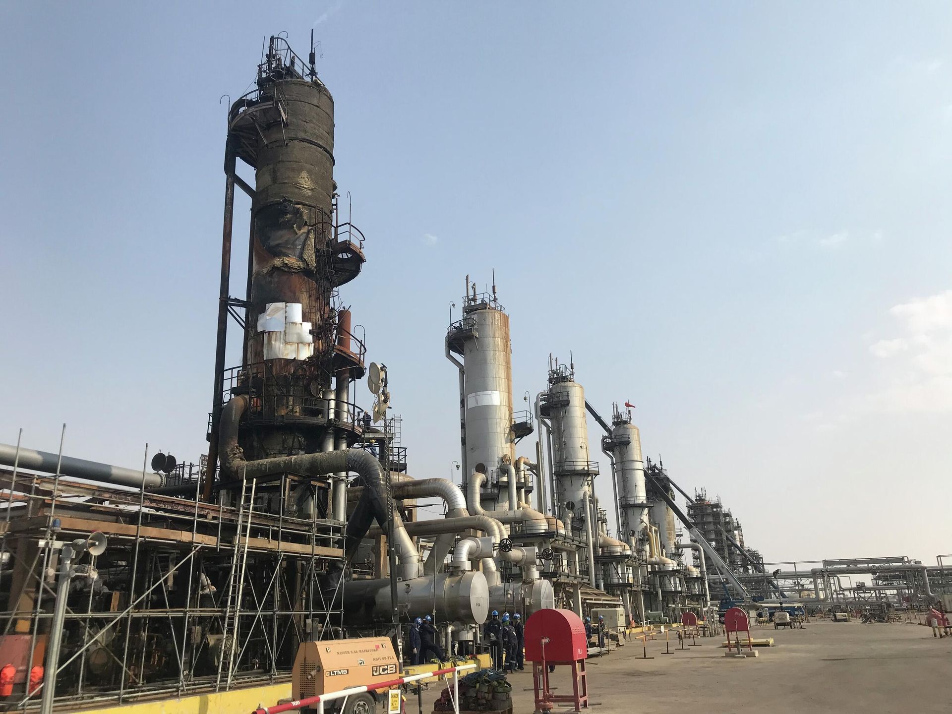 Поврежденные дронами нефтяные объекты Saudi Aramco в Саудовской Аравии - РИА Новости, 1920, 10.09.2026