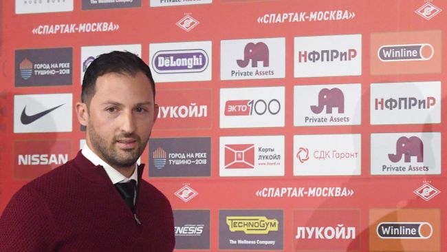 Главный тренер Спартака Доменико Тедеско Главный тренер Спартака Доменико Тедеско