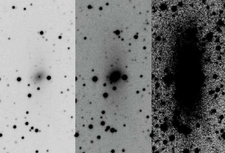 Карликовая галактика-спутник на окраине спиральной галактики NGC 7331 Карликовая галактика-спутник на окраине спиральной галактики NGC 7331