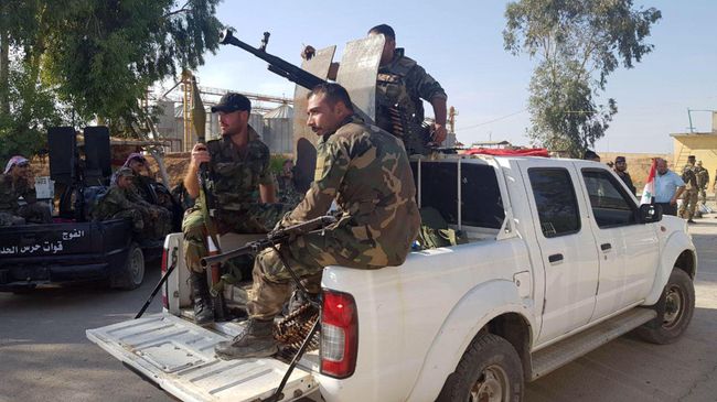 Сирийские военные Сирийские военные
