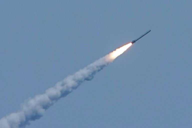 Запуск крылатой ракеты