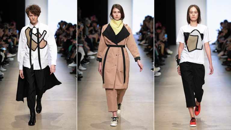 Модели на показе бренда Gerts из коллекции дизайнера Ксении Герц на площадке Mercedes-Benz Fashion Week Russia в Центральном выставочном зале Манеж в Москве Модели на показе бренда Gerts из коллекции дизайнера Ксении Герц на площадке Mercedes-Benz Fashion Week Russia в Центральном выставочном зале Манеж в Москве