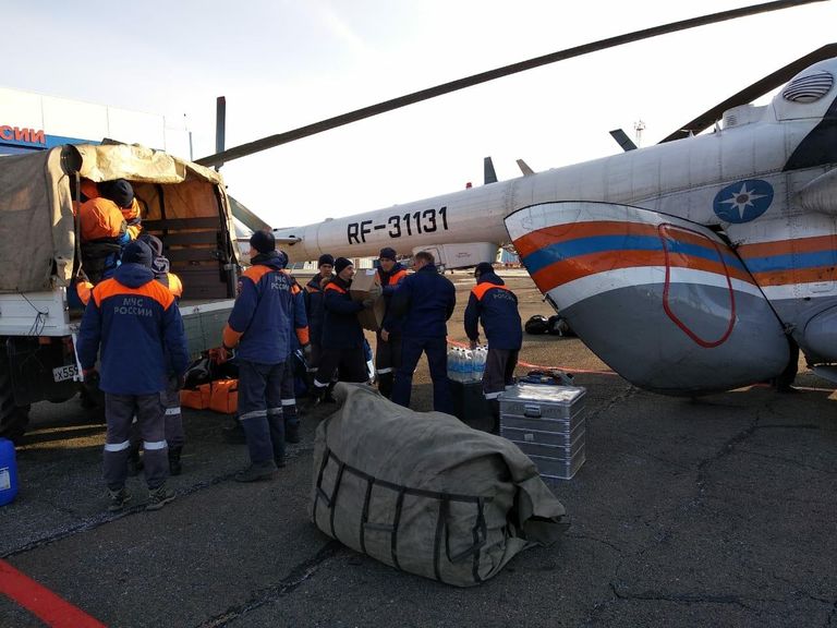 Группировка сил для ликвидации ЧС в Курагинском районе Красноярского края Группировка сил для ликвидации ЧС в Курагинском районе Красноярского края