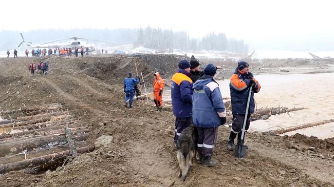 Прорыв дамбы в Красноярском крае Прорыв дамбы в Красноярском крае