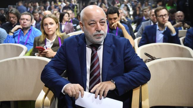 Председатель совета директоров Фонда Сколково, председатель совета директоров ГК Ренова Виктор Вексельберг на Московском международном форуме Открытые инновации