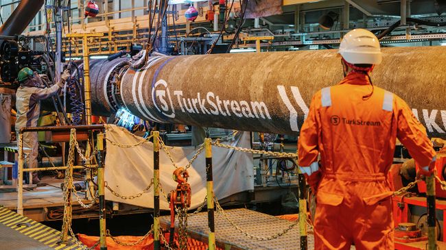 Строительство газопровода Турецкий поток