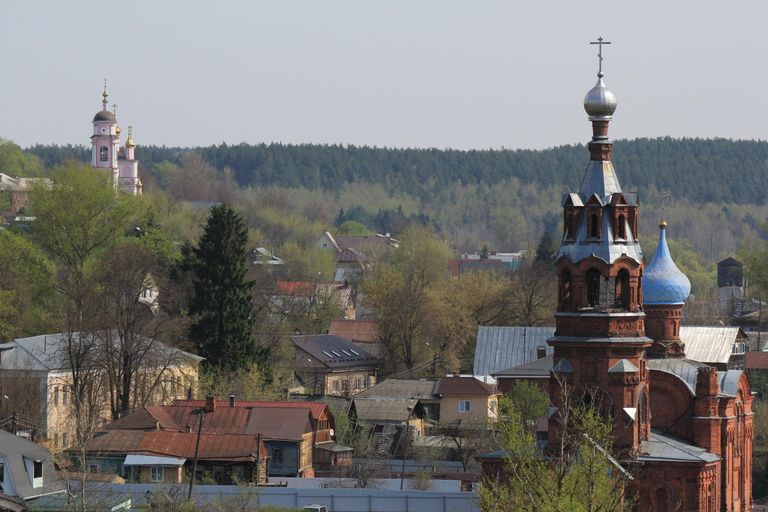 Вид на Боровск Вид на Боровск