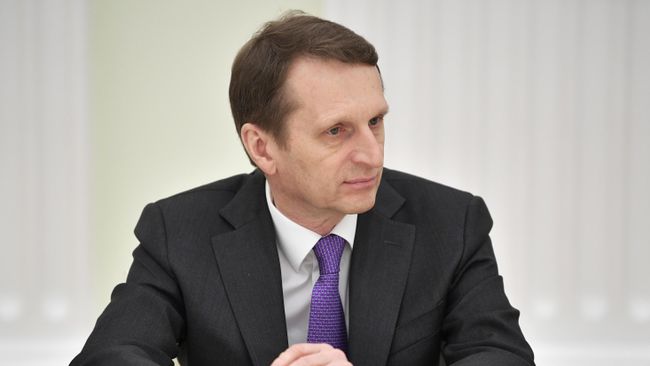 Директор СВР Сергей Нарышкин Директор СВР Сергей Нарышкин