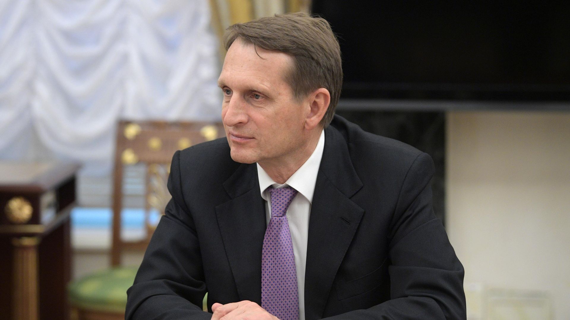 Директор Службы внешней разведки РФ Сергей Нарышкин Директор Службы внешней разведки РФ Сергей Нарышкин - РИА Новости, 1920, 05.09.2020