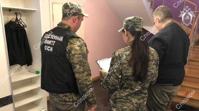 Кадры с места убийства двух человек в московском хостеле Кадры с места убийства двух человек в московском хостеле
