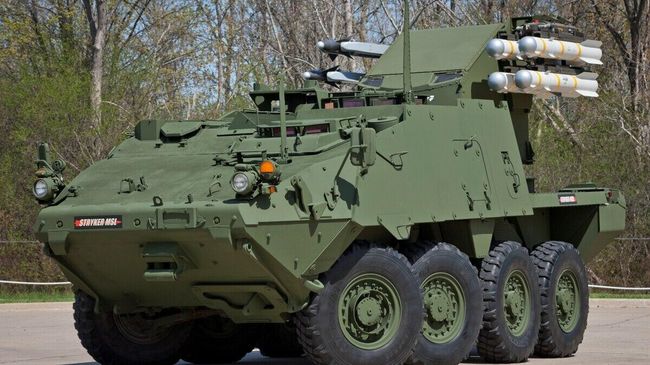 Бронемашина Stryker MSL Бронемашина Stryker MSL
