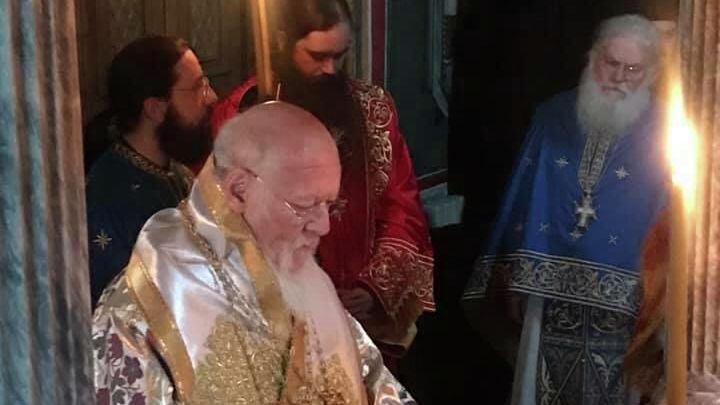 Визит Патриарха Варфоломея на Афон Визит Патриарха Варфоломея на Афон - РИА Новости, 1920, 24.10.2021