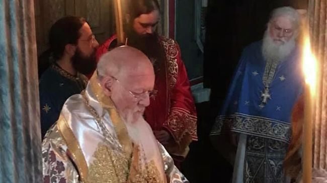 Визит Патриарха Варфоломея на Афон 